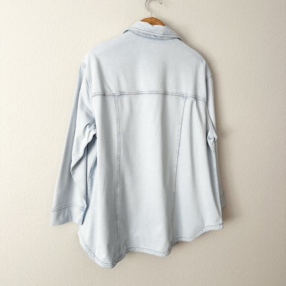 Soft Surroundings Lorelei French Terry Button Front Tunic women’s plus size 1X - Picture 7 of 9